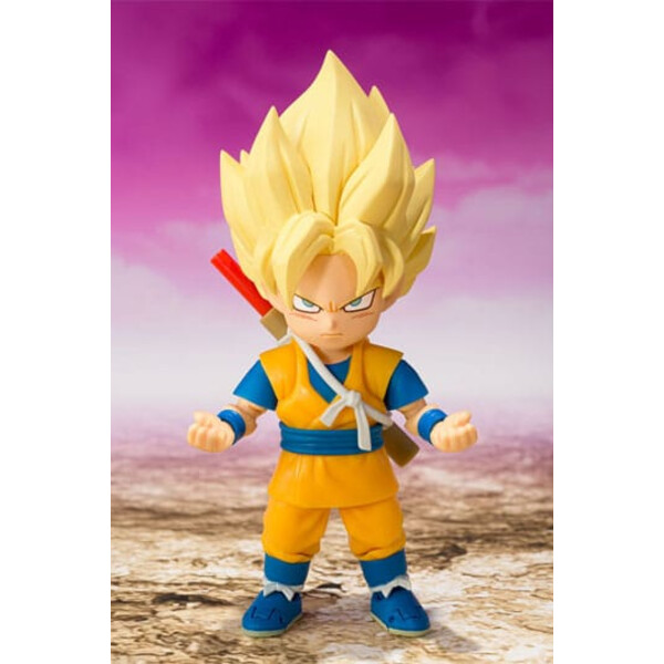 Dragon Ball Figura S.H.Figuarts Super Saiyan Son Goku (mini) Daima 8 cm