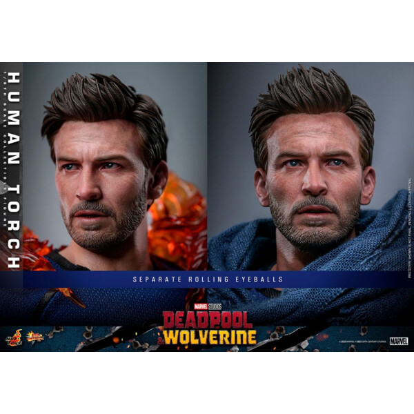 Deadpool and Wolverine Figura Movie Masterpiece 1/6 Antorcha Humana