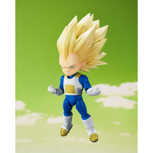 DRAGON BALL DAIMA – Figura Mini Vegeta Super Saiyan 3 – S.H. Figuarts 8cm