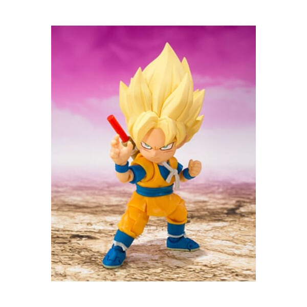 Dragon Ball Figura S.H.Figuarts Super Saiyan Son Goku (mini) Daima 8 cm