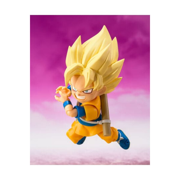 Dragon Ball Figura S.H.Figuarts Super Saiyan Son Goku (mini) Daima 8 cm