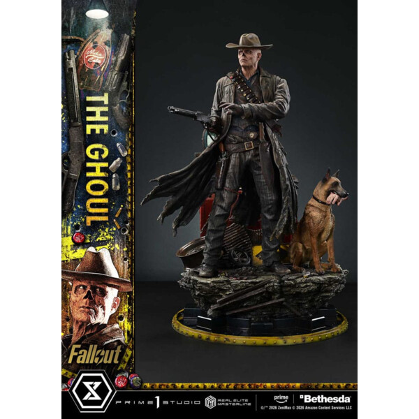 Fallout (TV Series) Estatua Real Elite Masterline Series 1/4 The Ghoul 64 cm