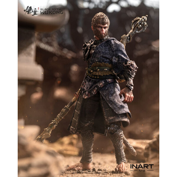 Figura articulada The Destined One Bronze Armor Deluxe – Black Myth: Wukong 1/12 (16 cm)