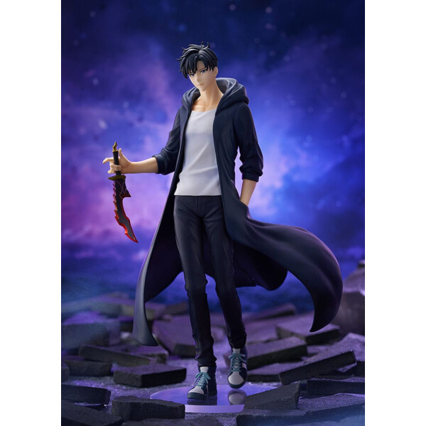 Figura Sung Jinwoo L Size 24 cm – Pop Up Parade Solo Leveling Oficial