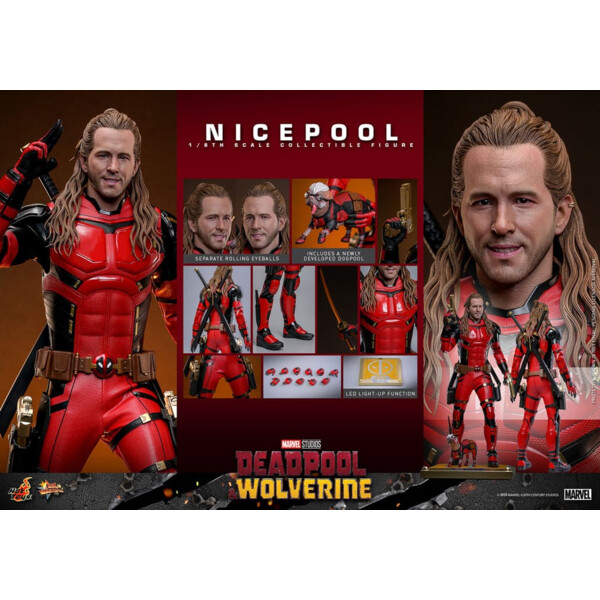 Hot Toys – Marvel Deadpool & Wolverine 1/6 Nicepool 30 cm