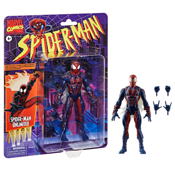 Figura Spider-Man Unlimited Spiderman Marvel Comics 15cm