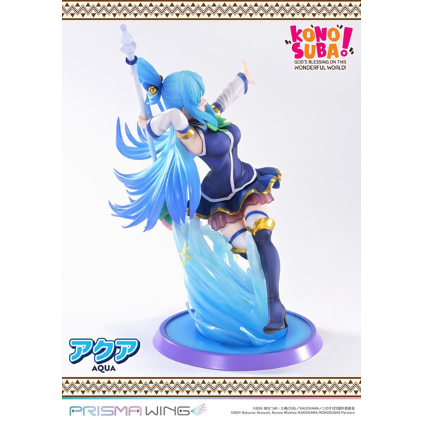 Konusuba - God's blessing on this wonderful world! Estatua PVC 1/7 Prisma Wing Aqua 24 cm