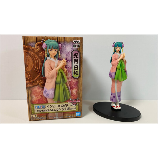 Figura banpresto one piece dxf the grandline lady wanokuni kozuki hiyori vol.12 16cm