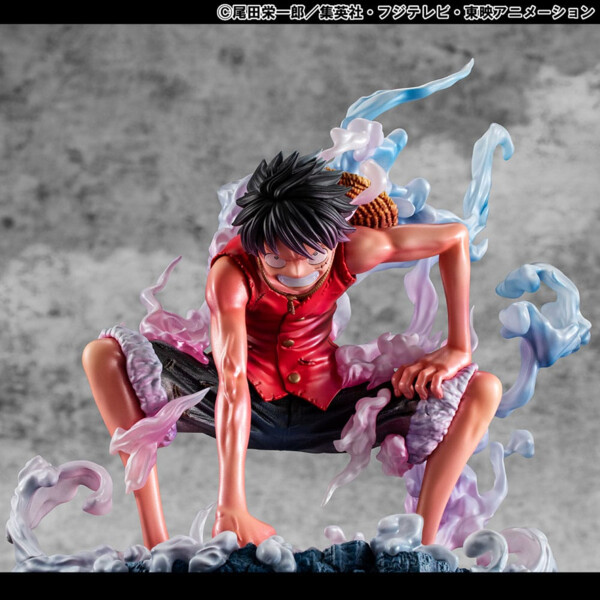 Megahouse – One Piece PVC P.O.P. Monkey D. Luffy Gear 2 Limited Edition 19 cm
