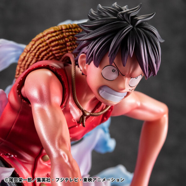 Megahouse – One Piece PVC P.O.P. Monkey D. Luffy Gear 2 Limited Edition 19 cm