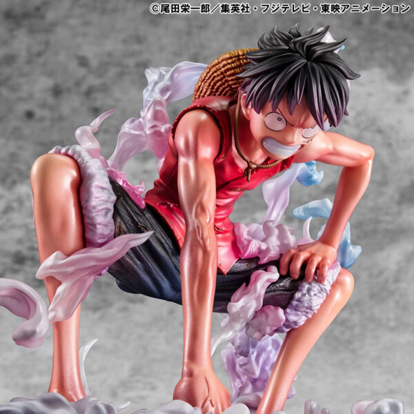 Megahouse – One Piece PVC P.O.P. Monkey D. Luffy Gear 2 Limited Edition 19 cm
