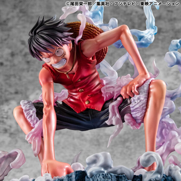 Megahouse – One Piece PVC P.O.P. Monkey D. Luffy Gear 2 Limited Edition 19 cm