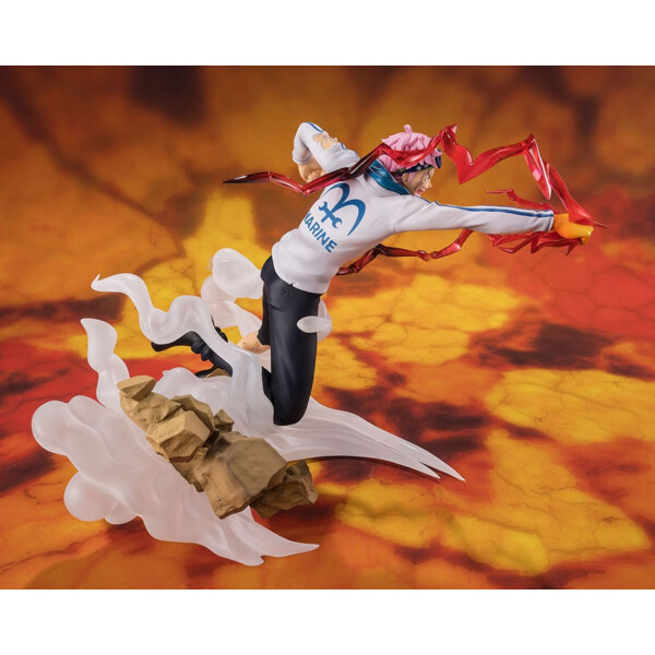 One Piece Figuarts ZERO Extra Battle Estatua PVC Koby Honesty Impact 19 cm