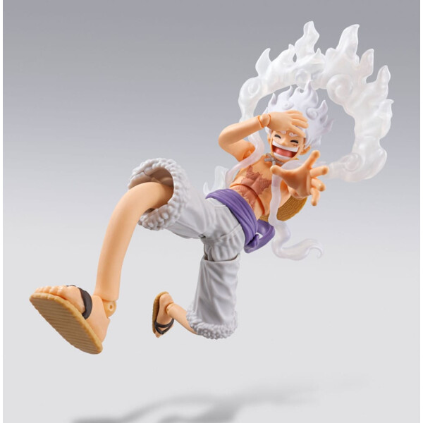 One Piece Figura S.H.Figuarts Monkey D. Luffy Gear 5 -Future Island Egghead- 15 cm