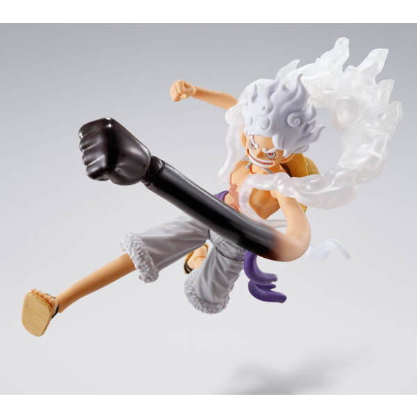 One Piece Figura S.H.Figuarts Monkey D. Luffy Gear 5 -Future Island Egghead- 15 cm