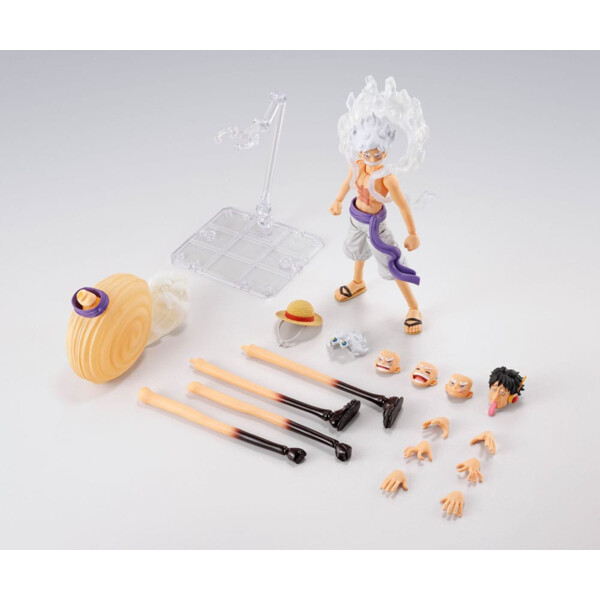 One Piece Figura S.H.Figuarts Monkey D. Luffy Gear 5 -Future Island Egghead- 15 cm