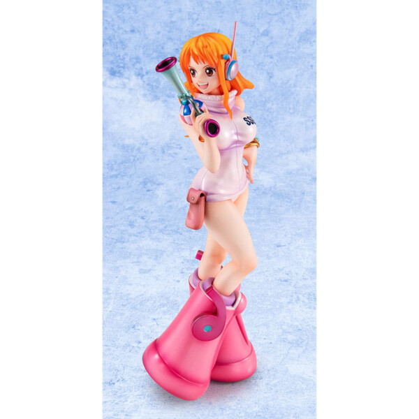 One Piece Megahouse Portrait Of Pirates Nami Evolutionary History 25 cm