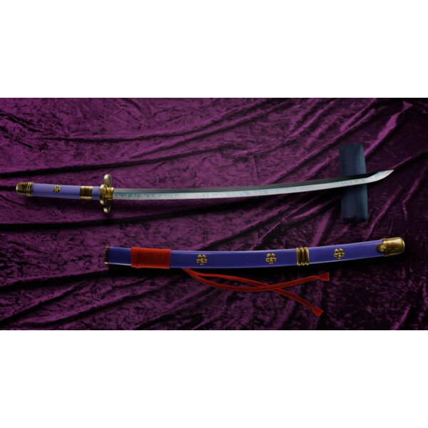 One Piece Set de 3 Réplicas Proplica 1/1 Espadas Roronoa Zorro Three Sword Style 95 cm