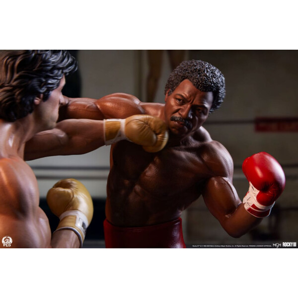 Resina Boxeo Rocky III Diorama 1/4 Rocky Balboa & Apollo Creed 48 cm