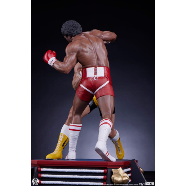 Resina Boxeo Rocky III Diorama 1/4 Rocky Balboa & Apollo Creed 48 cm