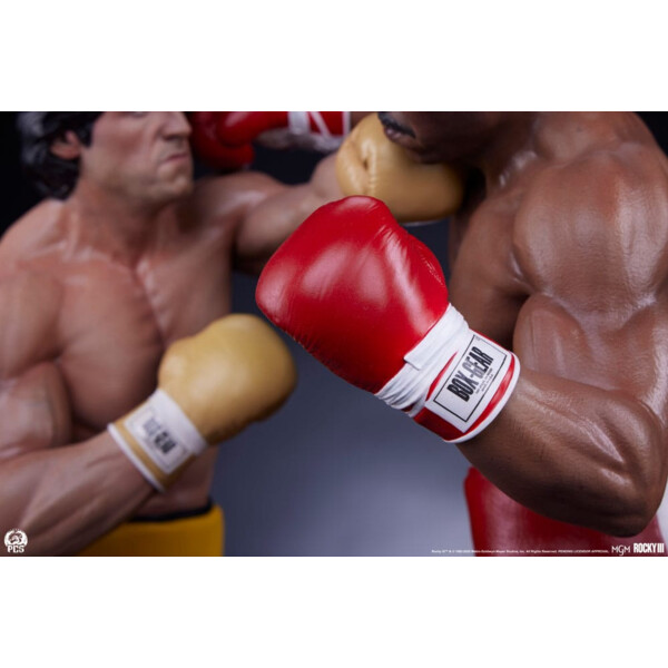 Resina Boxeo Rocky III Diorama 1/4 Rocky Balboa & Apollo Creed 48 cm
