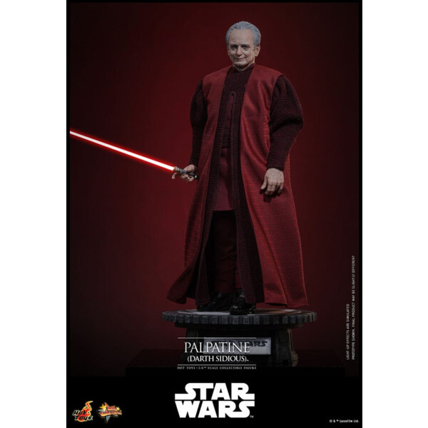Star Wars: Episodio III - La venganza de los Sith Figura 1/6 Palpatine (Darth Sidious) 29 cm