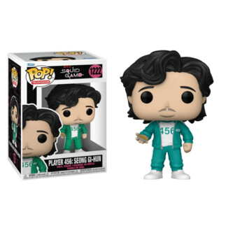 Funko Pop Player 456: Seong Gi-Hun 1222 · Figura de vinilo · Juego del Calamar