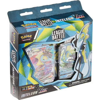 Pokemon TCG: Inteleon VMAX League Battle Deck con 60 Cartas y Accesorios